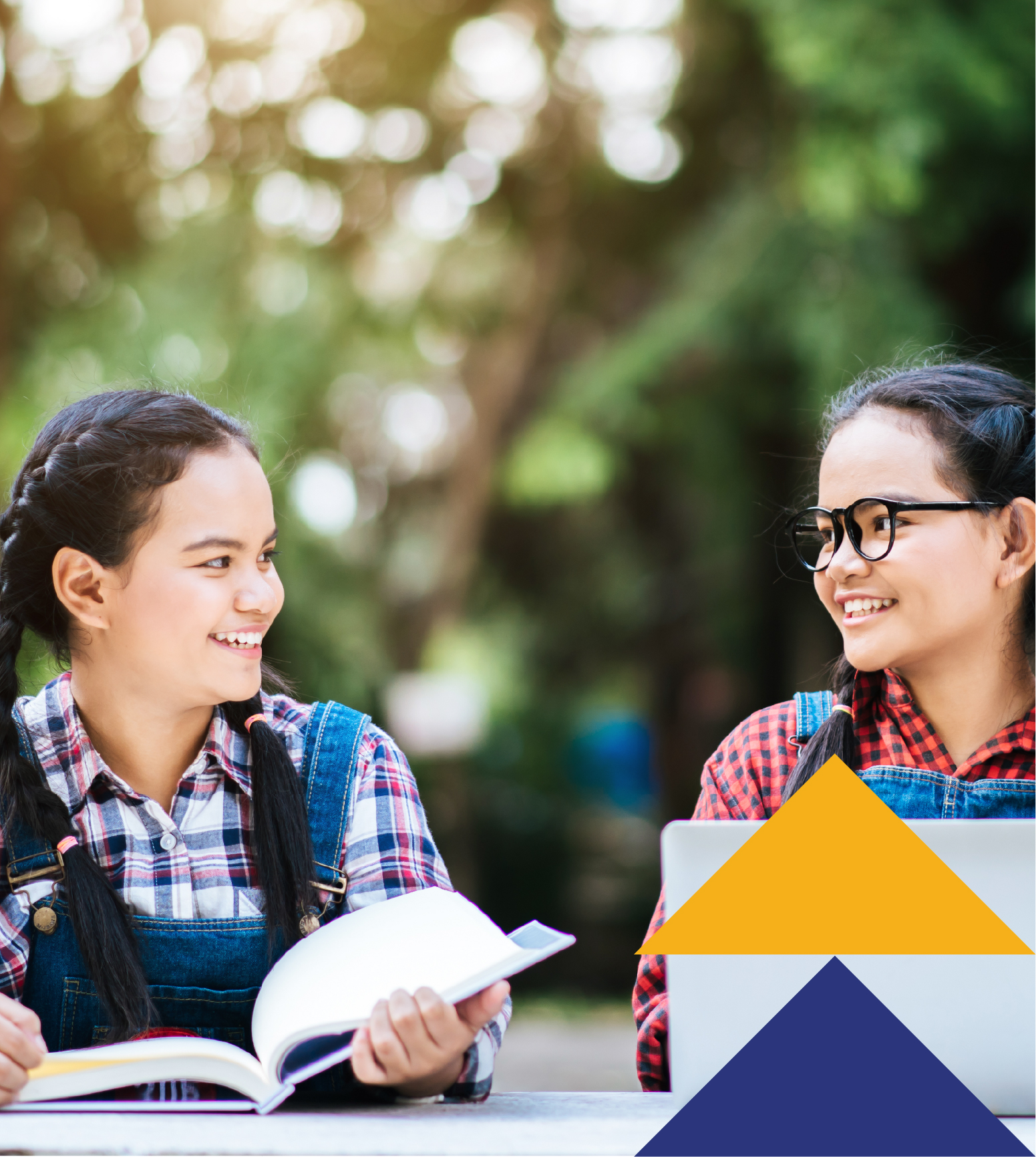 Students studying together