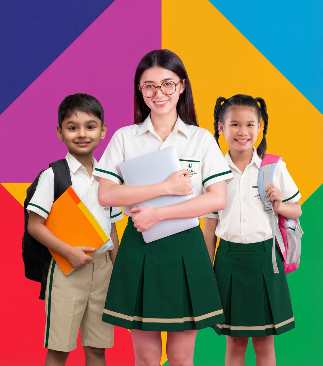 Lexel students in uniform